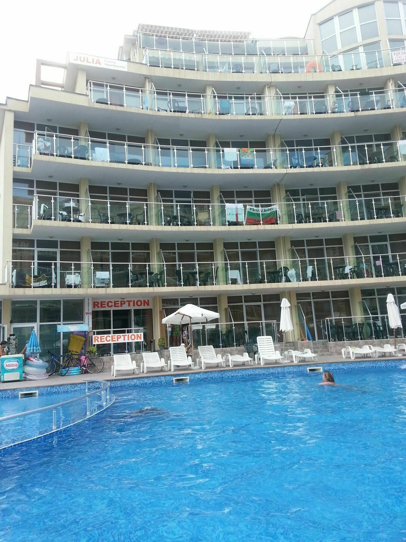 Julia Family - Menada Apartments Sunny Beach Dış mekan fotoğraf